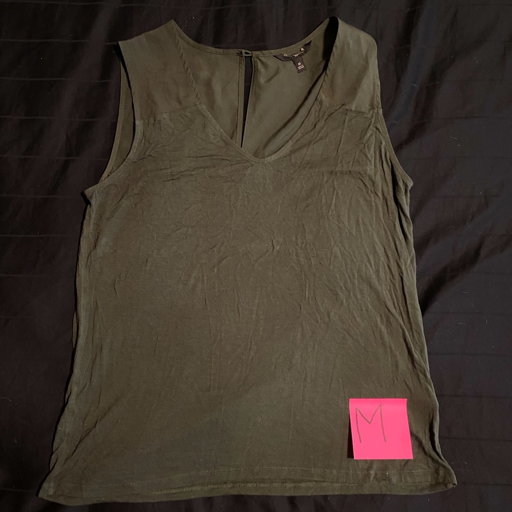 Olive green tank